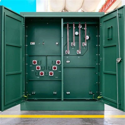 Transformador de distribuição imerso em óleo trifásico-de montagem em almofada de 3.000 KVA